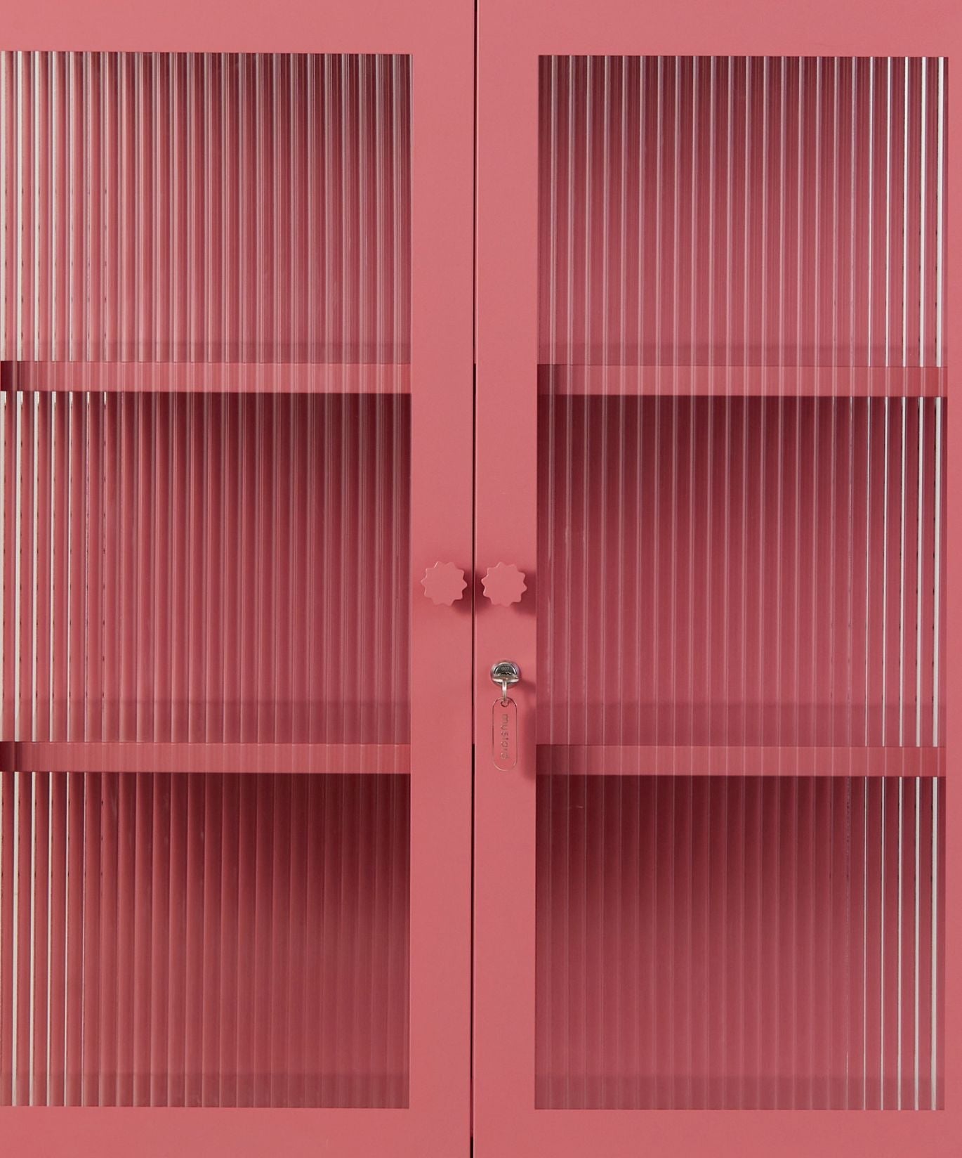 The Mixer Drinks Cabinet in Berry — close-up
