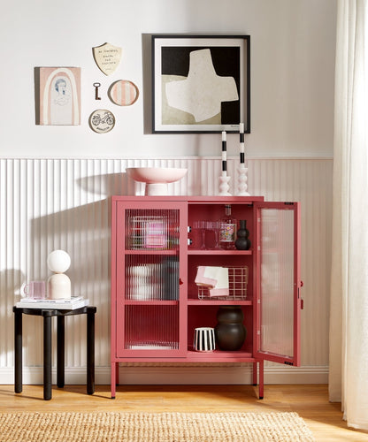The Mixer Drinks Cabinet in Berry — lifestyle 2
