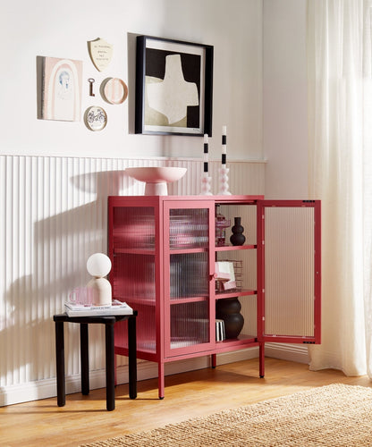 The Mixer Drinks Cabinet in Berry — lifestyle 5