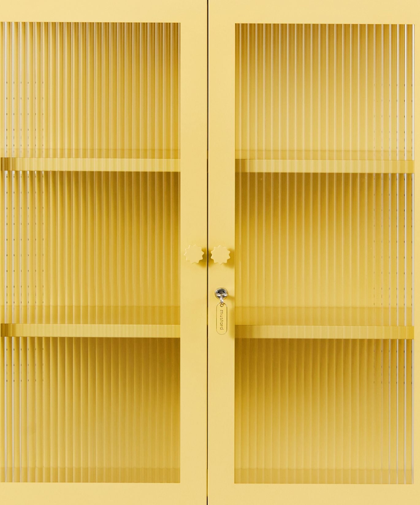 The Mixer Drinks Cabinet in Butter — close-up