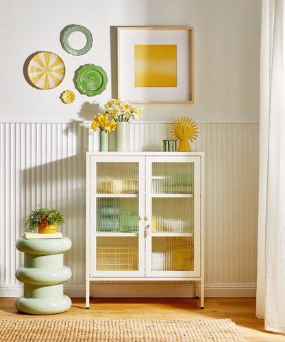 The Mixer Drinks Cabinet in Chalk — lifestyle