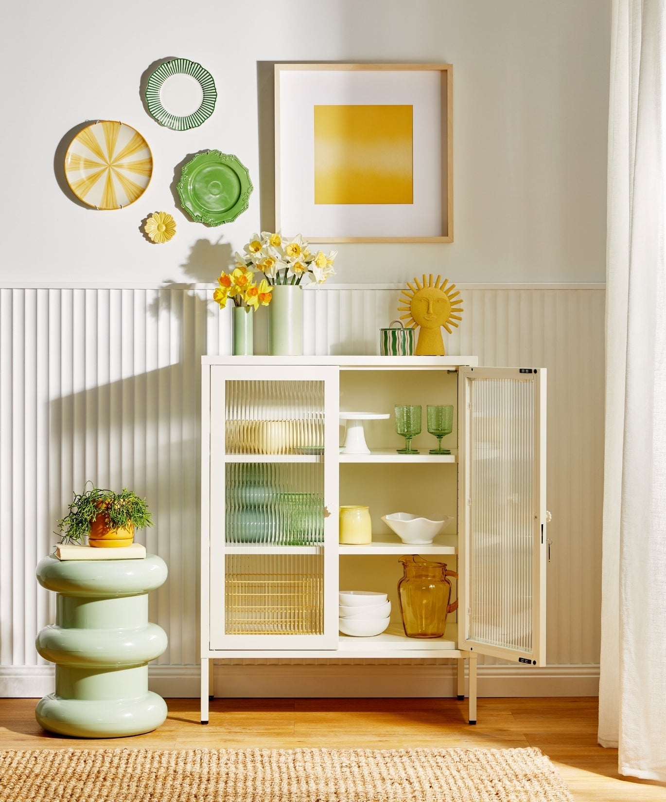 The Mixer Drinks Cabinet in Chalk — lifestyle 2
