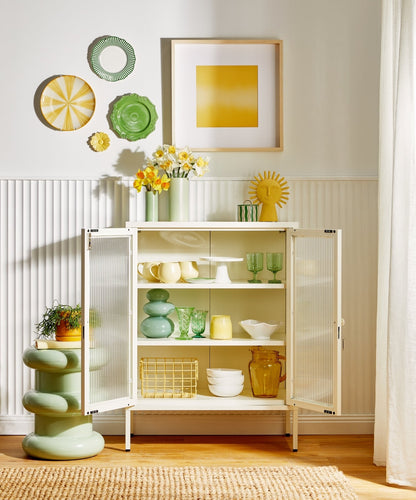 The Mixer Drinks Cabinet in Chalk — lifestyle 3