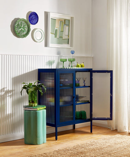 The Mixer Drinks Cabinet in Navy — lifestyle 5