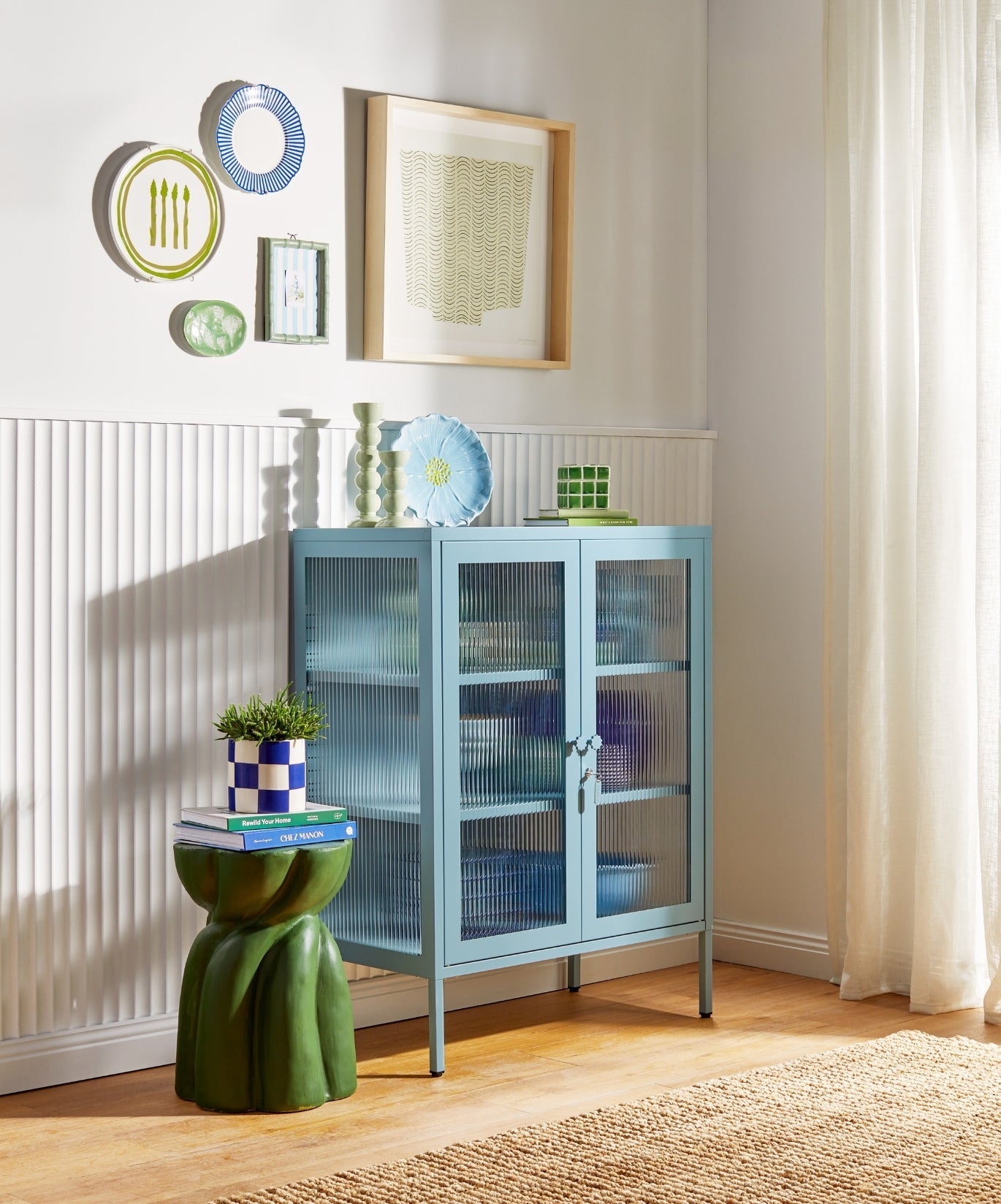 The Mixer Drinks Cabinet in Ocean — lifestyle 4
