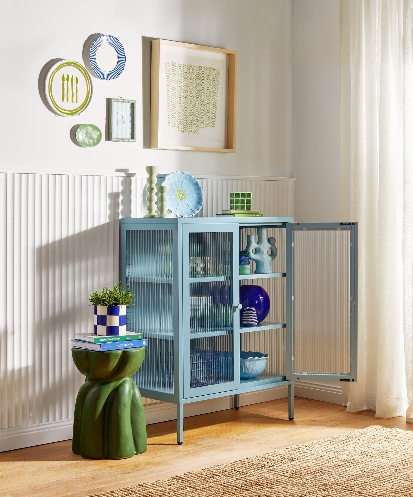 The Mixer Drinks Cabinet in Ocean — lifestyle 5
