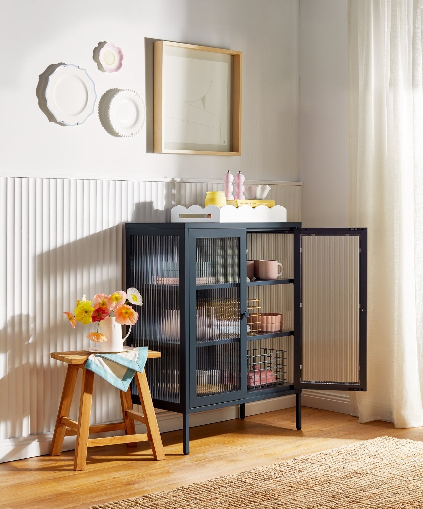 The Mixer Drinks Cabinet in Slate — lifestyle 5