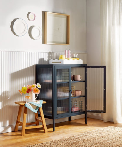 The Mixer Drinks Cabinet in Slate — lifestyle 5