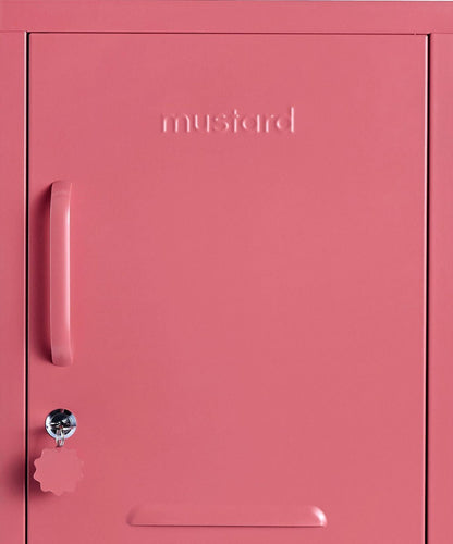 The Shorty Locker in Berry — close-up