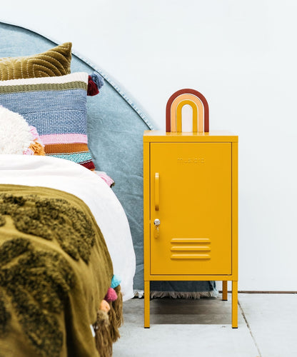 The Shorty Locker in Mustard — lifestyle 2