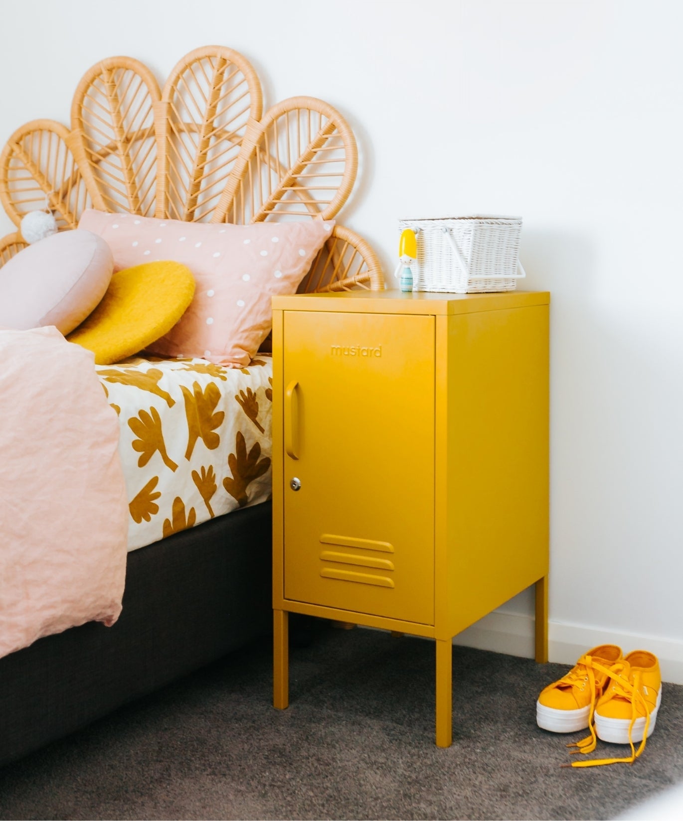 The Shorty Locker in Mustard — lifestyle 3
