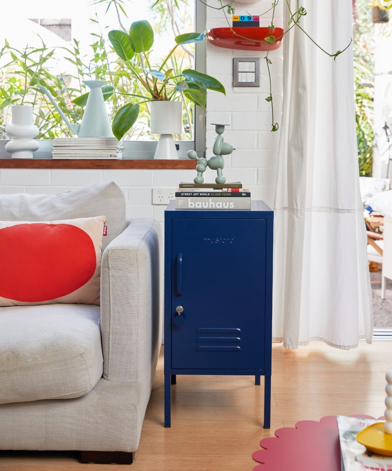 The Shorty Locker in Navy — lifestyle