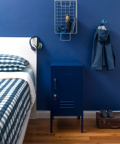 The Shorty Locker in Navy — lifestyle 3