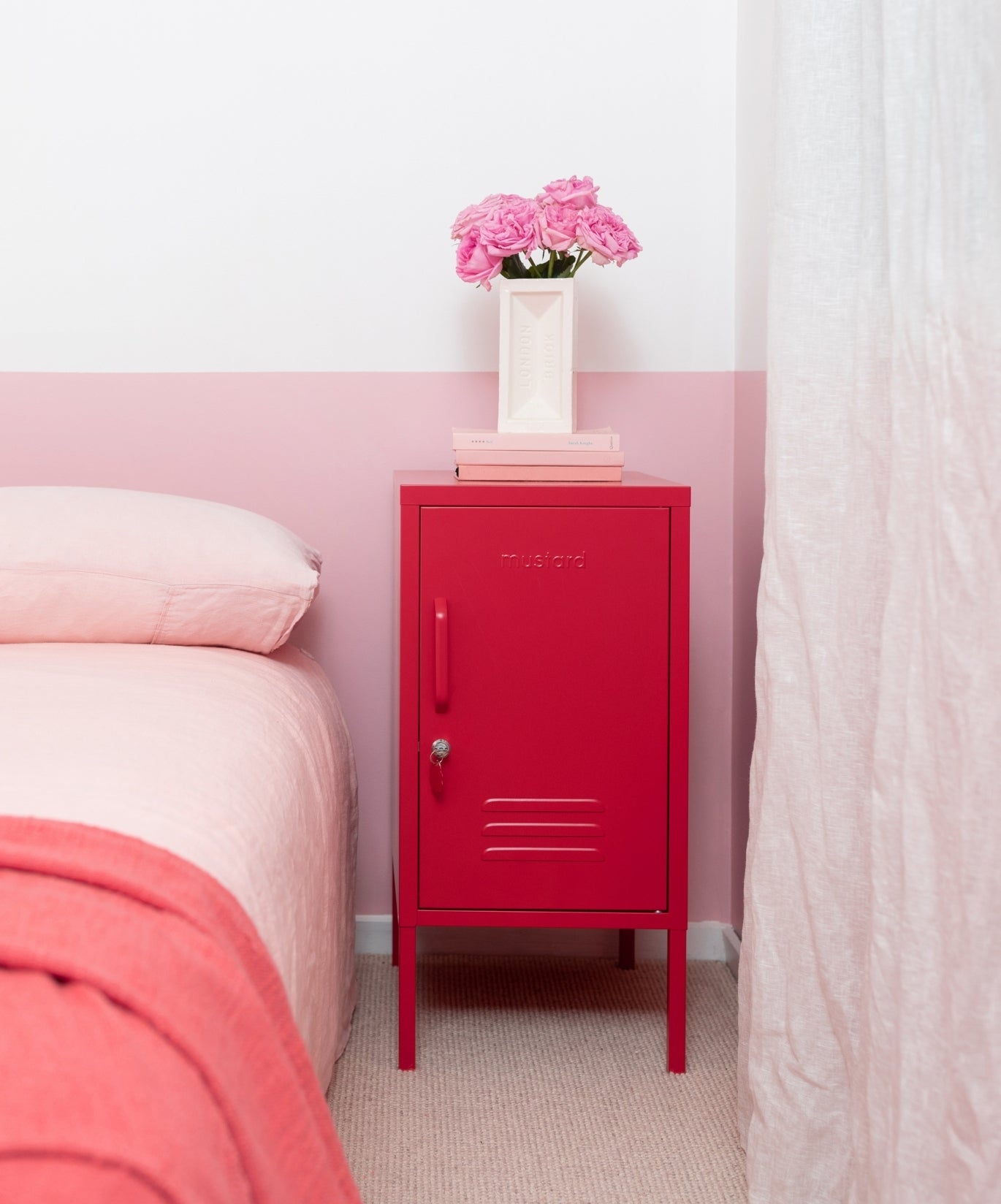 The Shorty Locker in Poppy — lifestyle