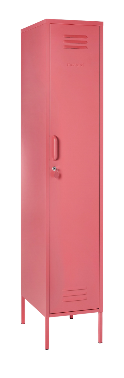 The Skinny Locker in Berry — angled