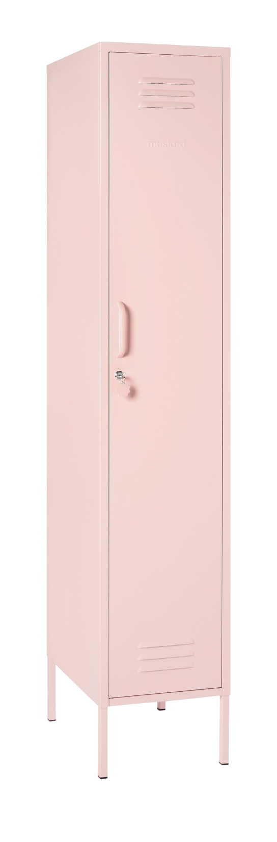 The Skinny Locker in Blush — angled