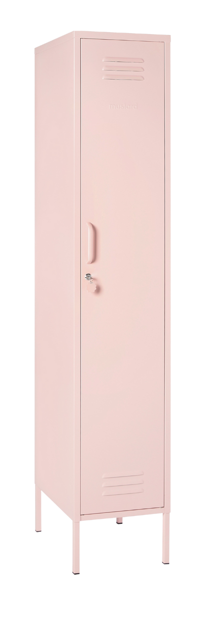 The Skinny Locker in Blush — angled