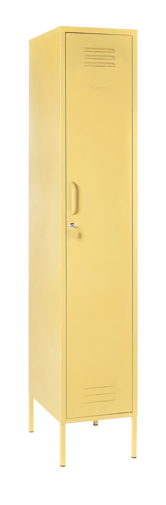 The Skinny Locker in Butter — angled