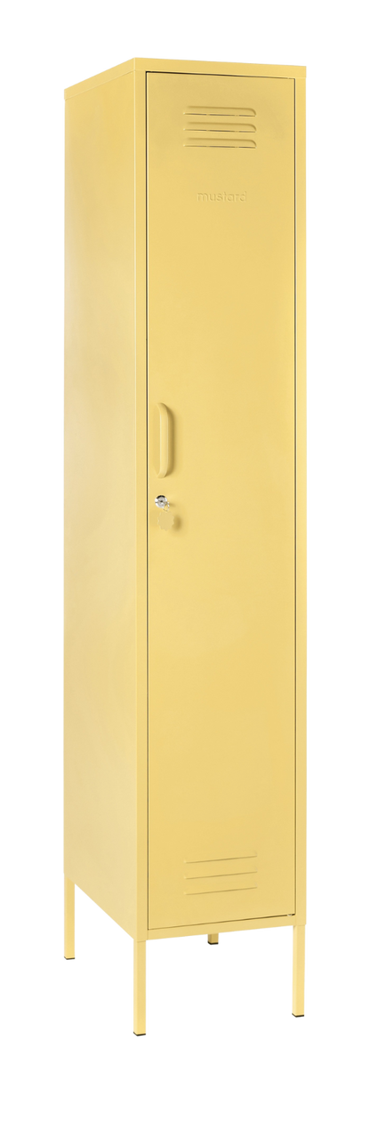 The Skinny Locker in Butter — angled