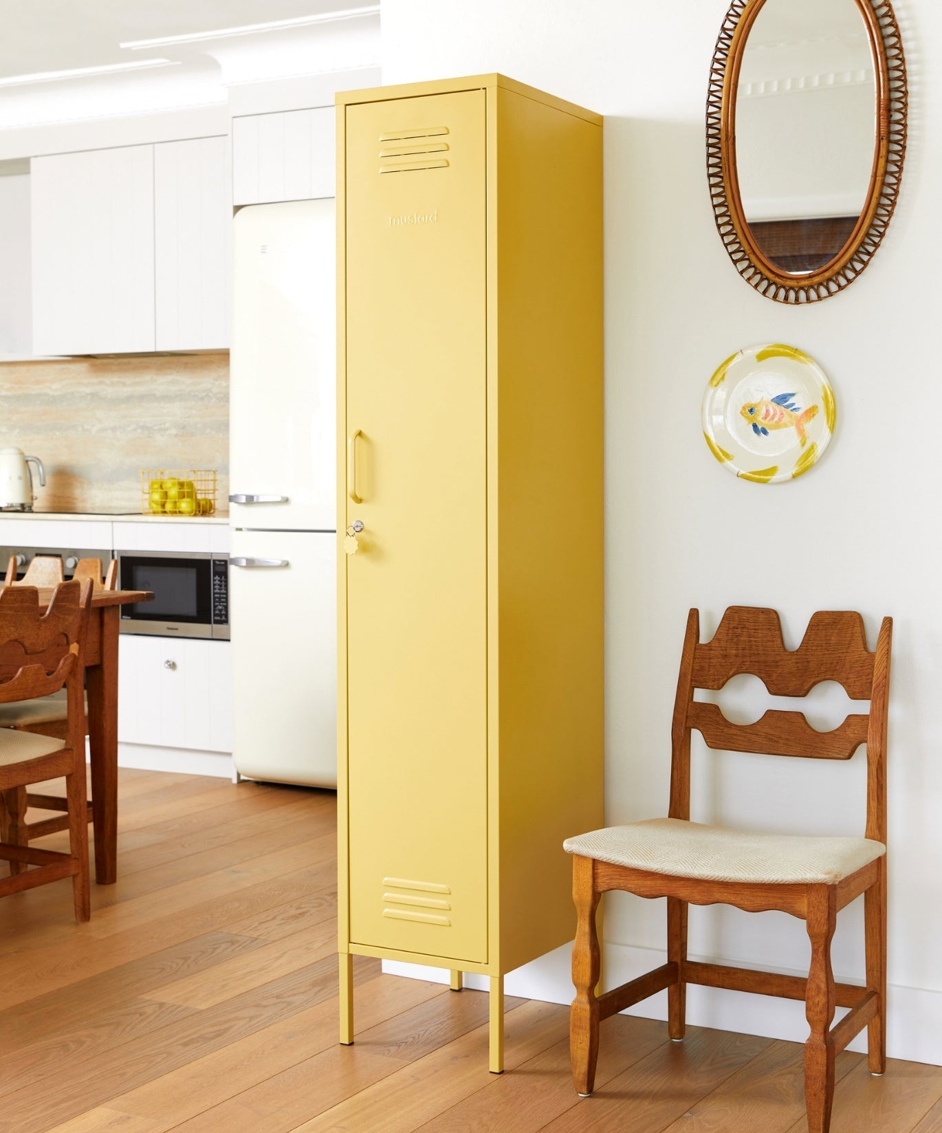 The Skinny Locker in Butter — lifestyle