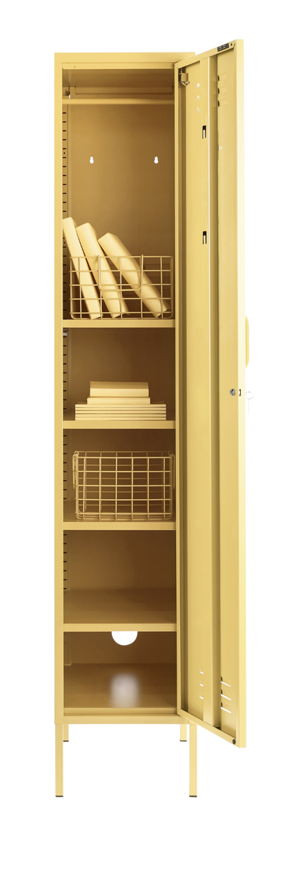 The Skinny Locker in Butter — open