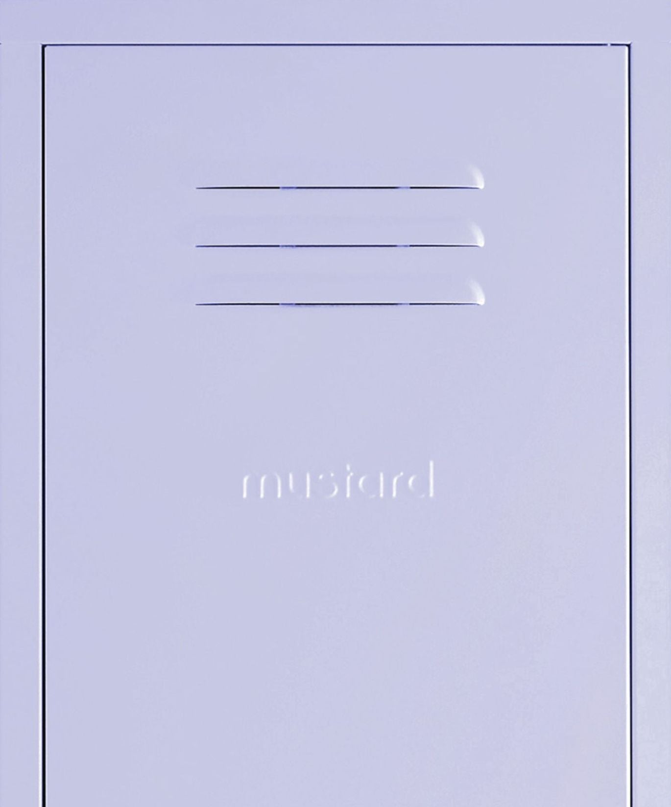 The Skinny Locker in Lilac — close-up