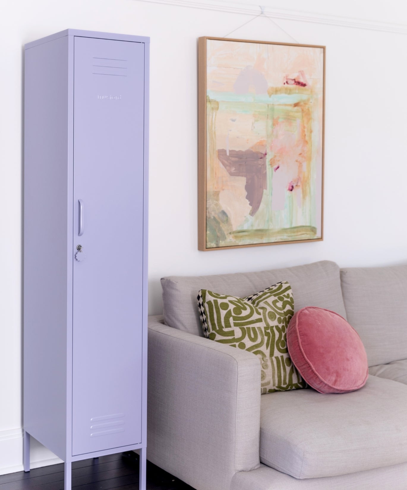 The Skinny Locker in Lilac — lifestyle 3