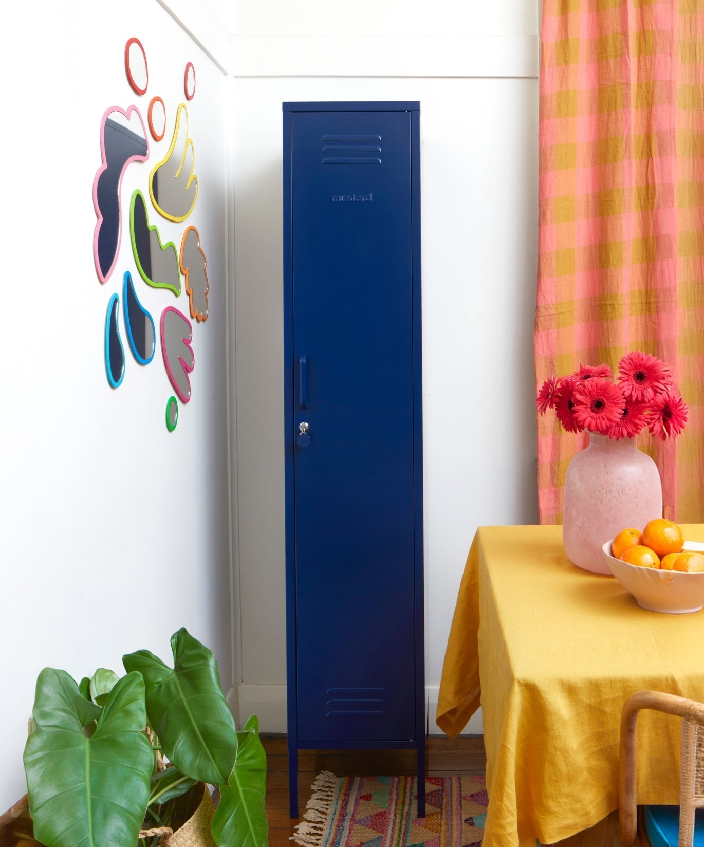 The Skinny Locker in Navy — lifestyle