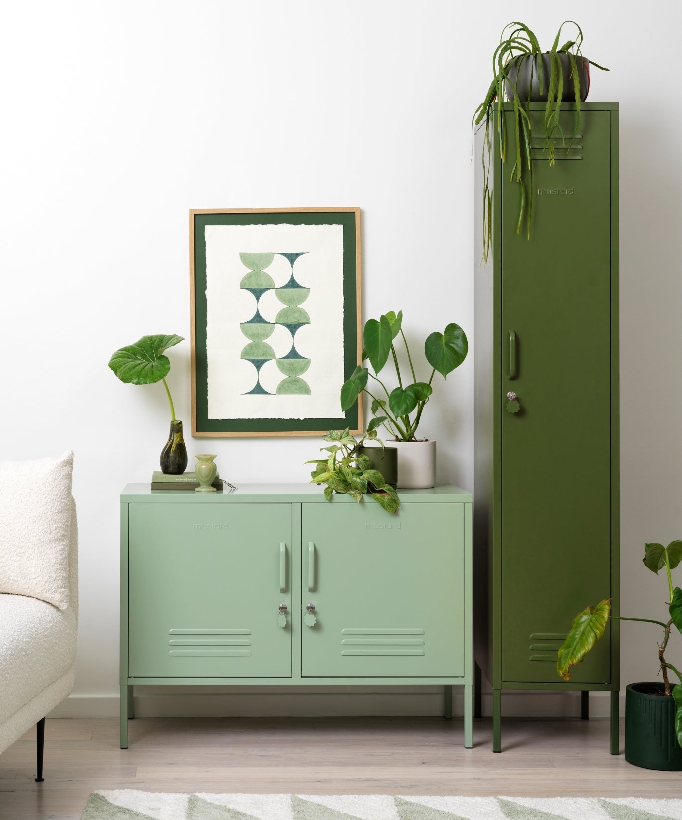 The Skinny Locker in Olive — lifestyle 4