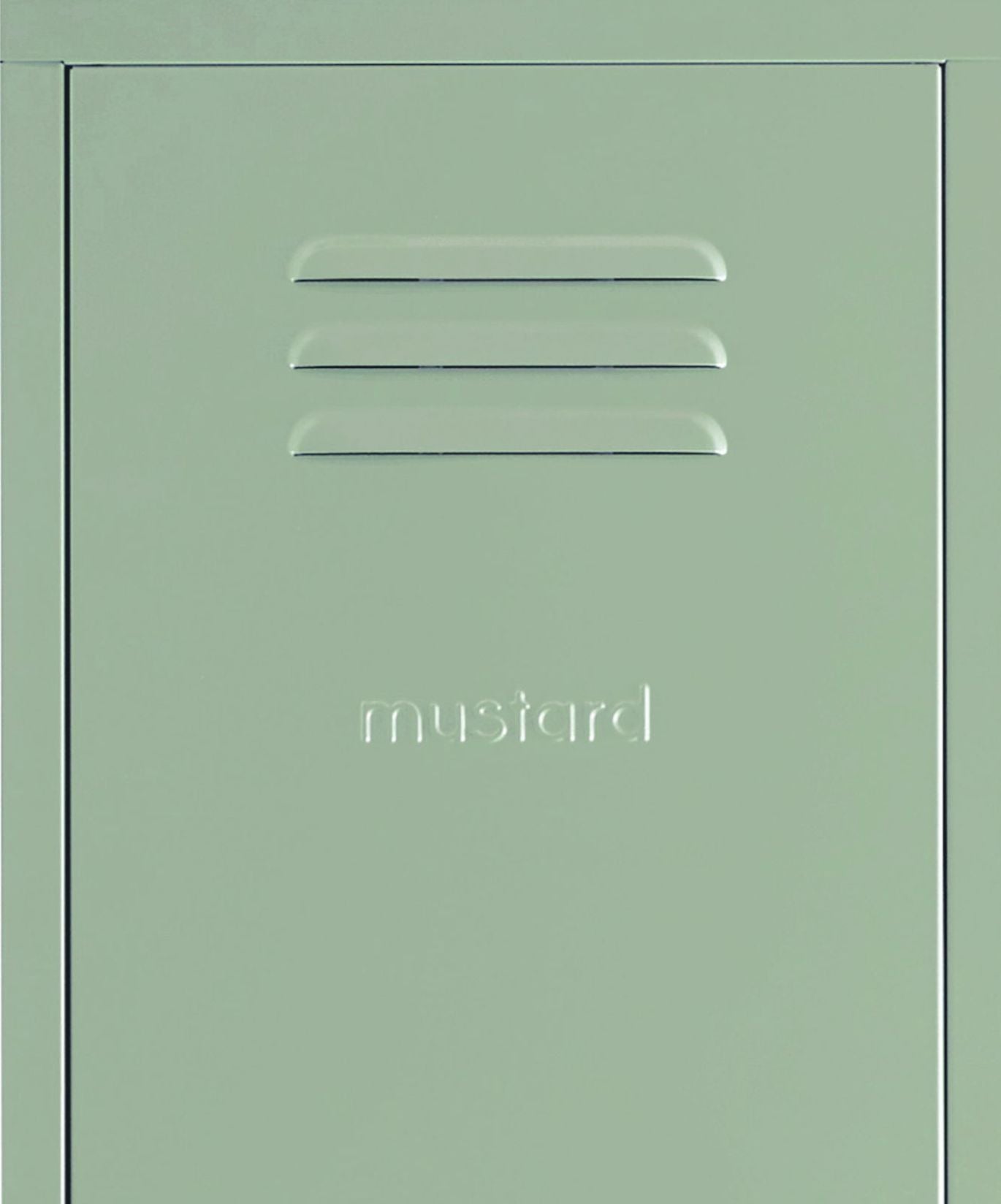 The Skinny Locker in Sage — close-up