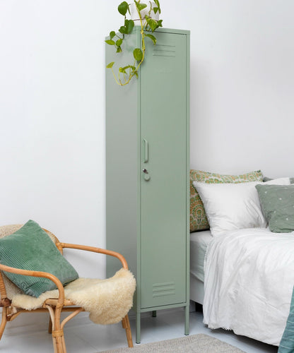 The Skinny Locker in Sage — lifestyle