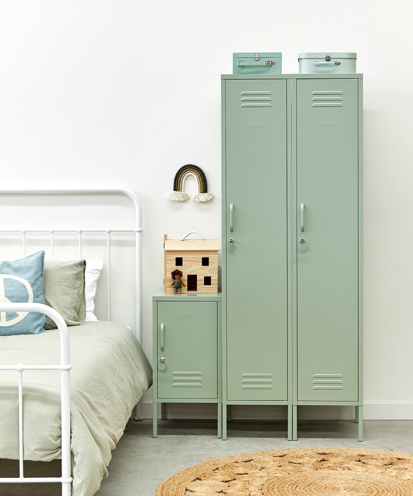 The Skinny Locker in Sage — lifestyle 3