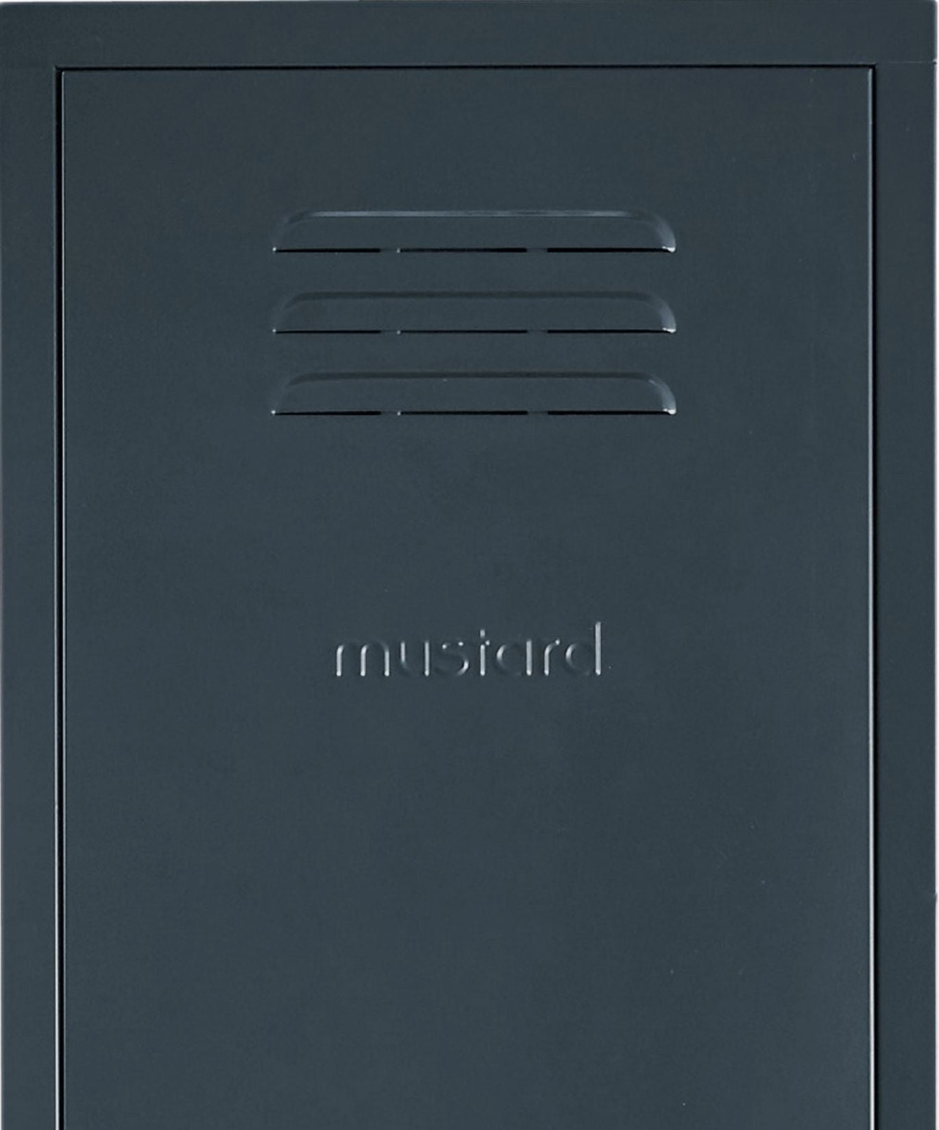 The Skinny Locker in Slate — close-up