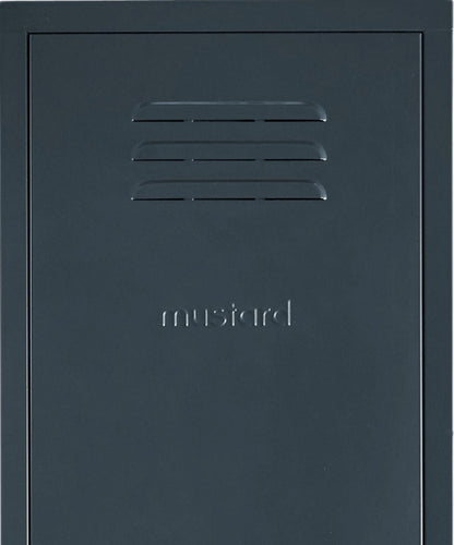 The Skinny Locker in Slate — close-up