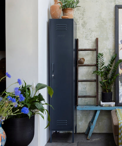 The Skinny Locker in Slate — lifestyle