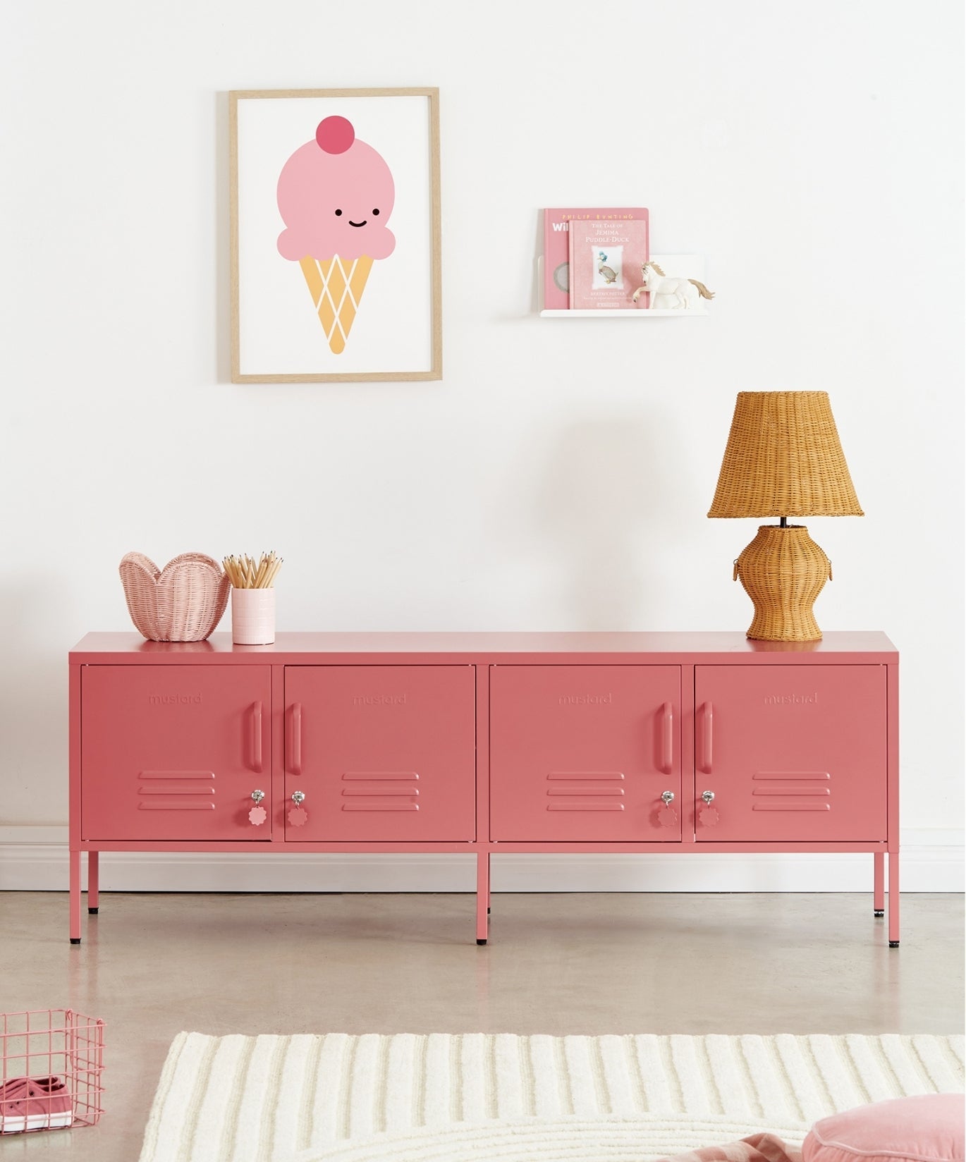 The Standard Locker in Berry — lifestyle 3