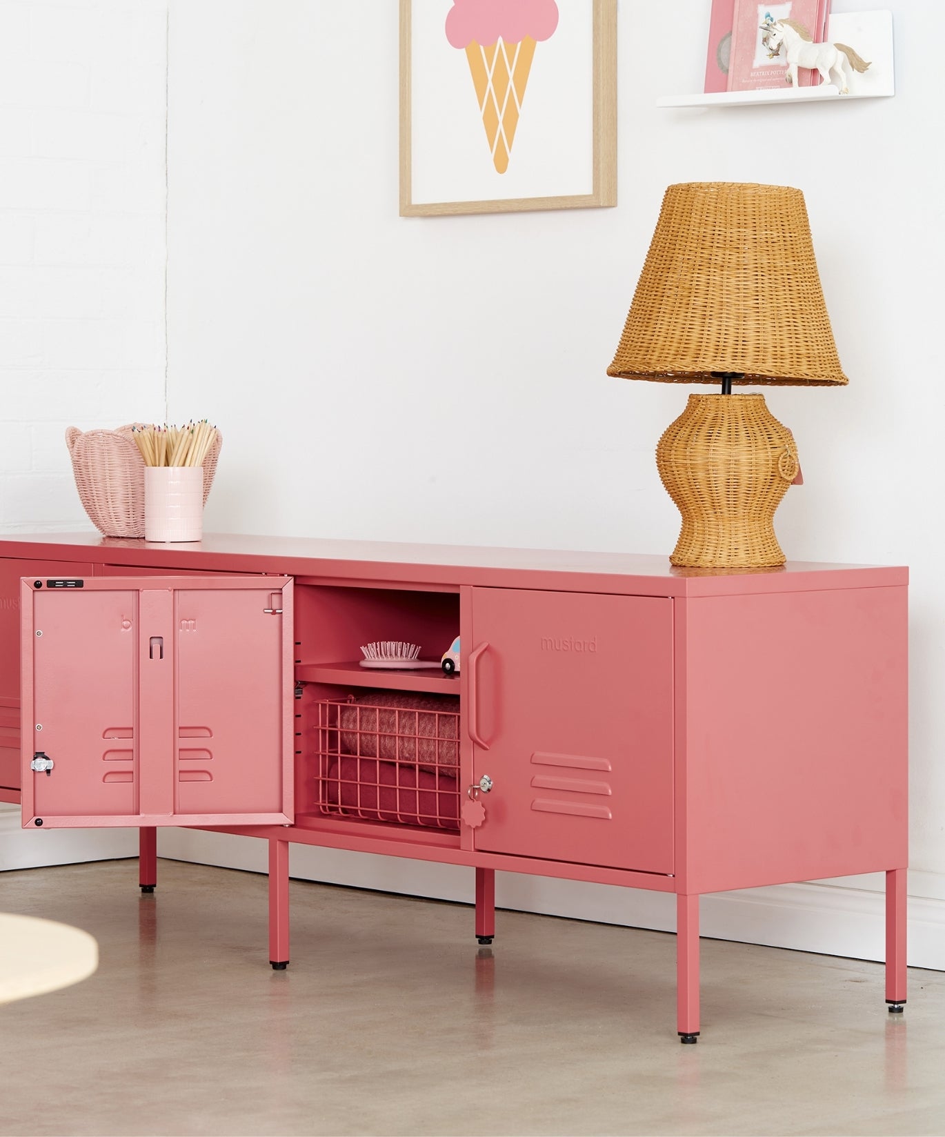 The Standard Locker in Berry — lifestyle 4