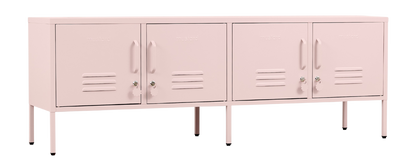 The Standard Locker in Blush — angled