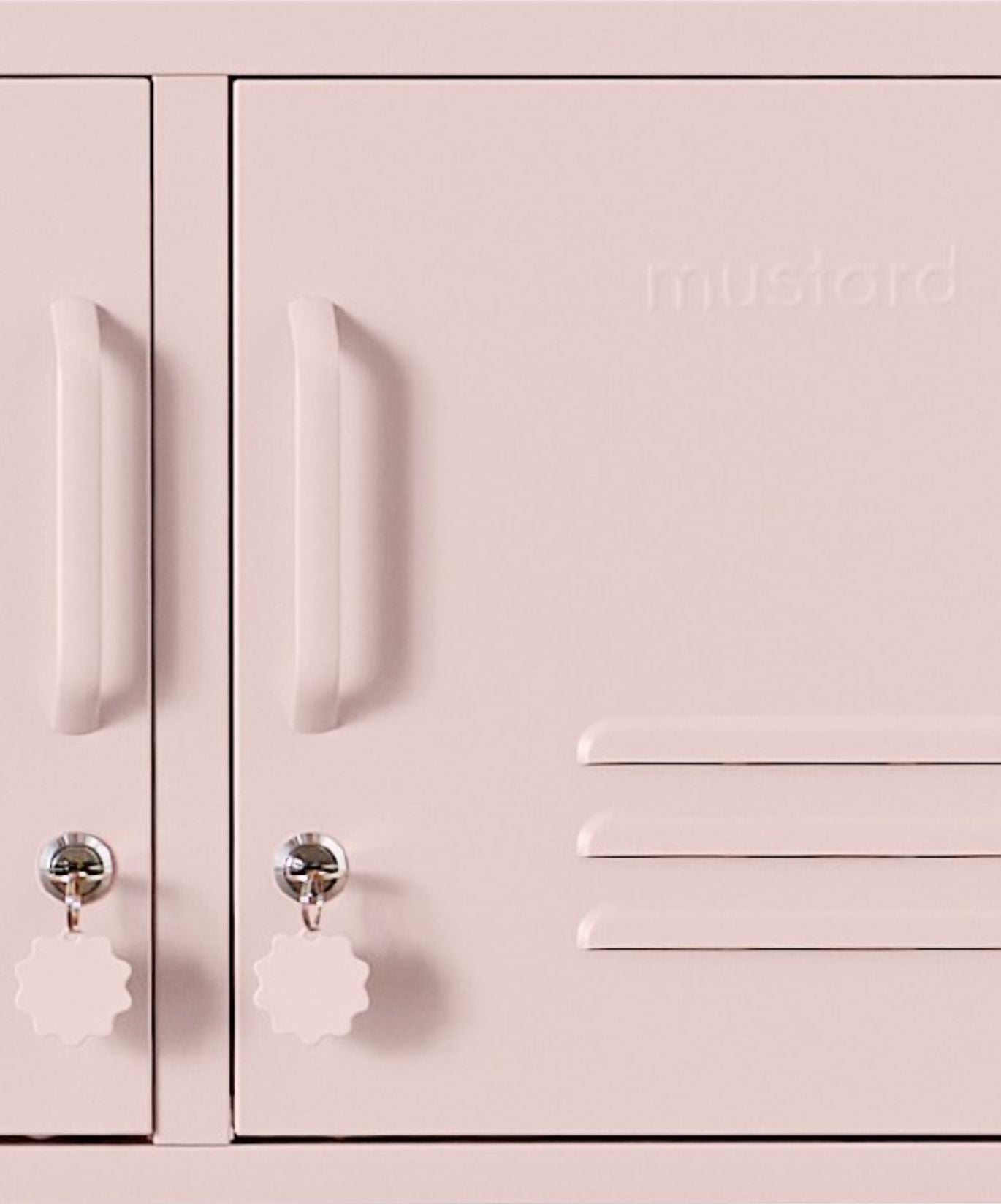 The Standard Locker in Blush — close-up