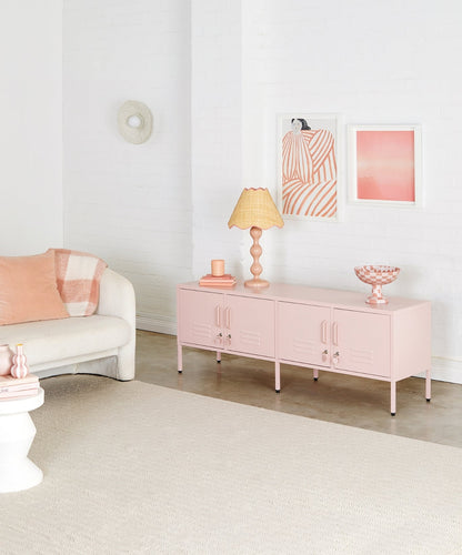 The Standard Locker in Blush — lifestyle