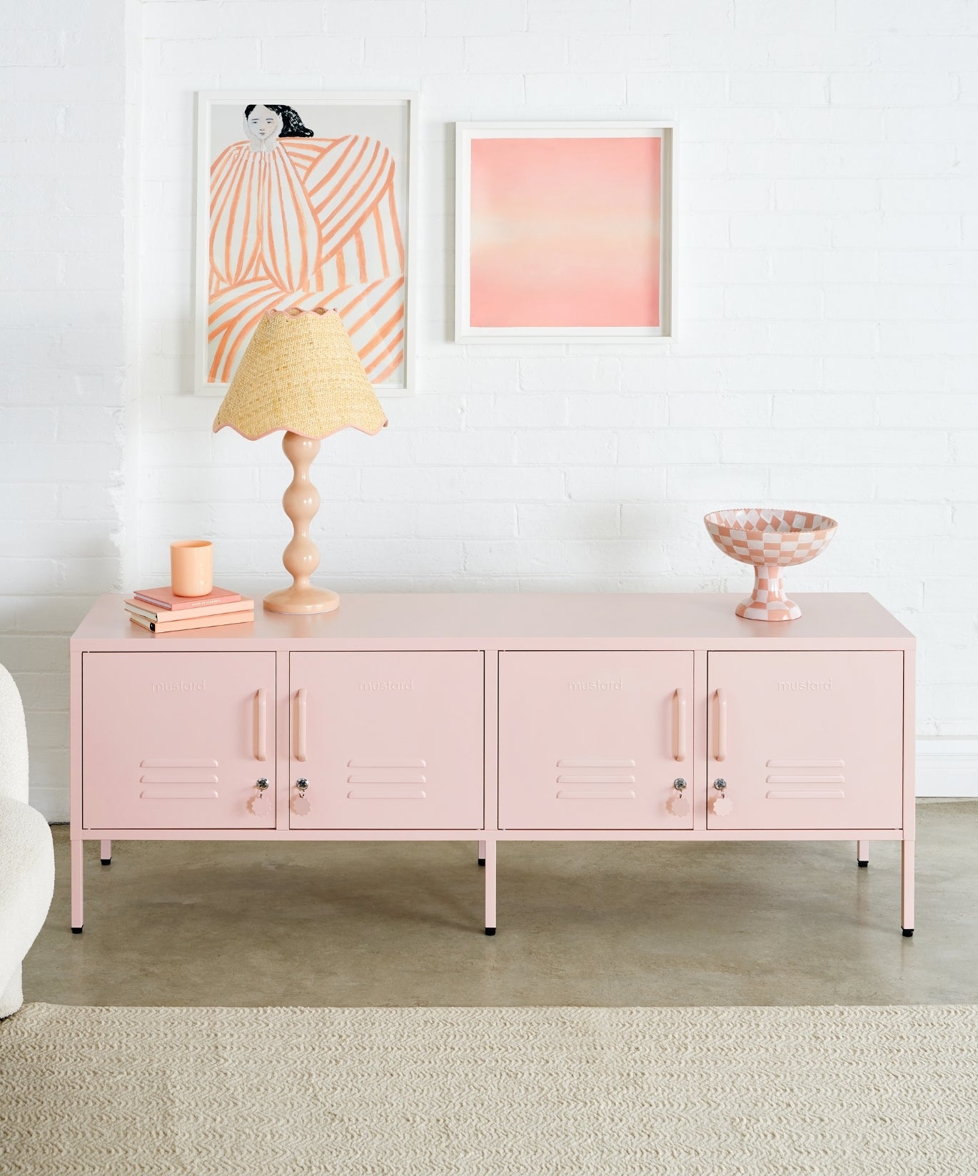 The Standard Locker in Blush — lifestyle 3