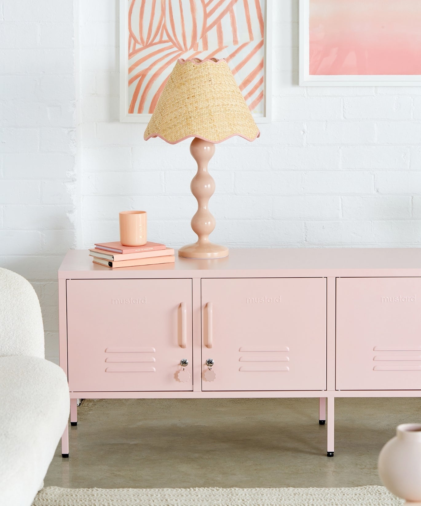 The Standard Locker in Blush — lifestyle 4