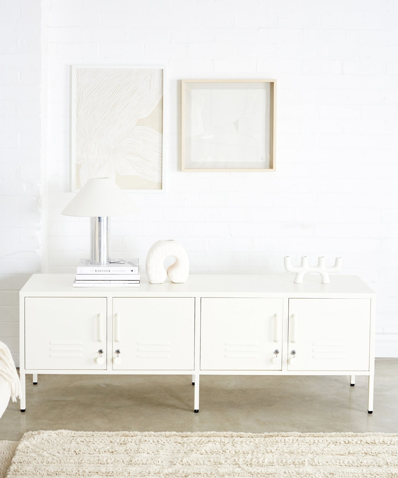 The Standard Locker in Chalk — lifestyle 3