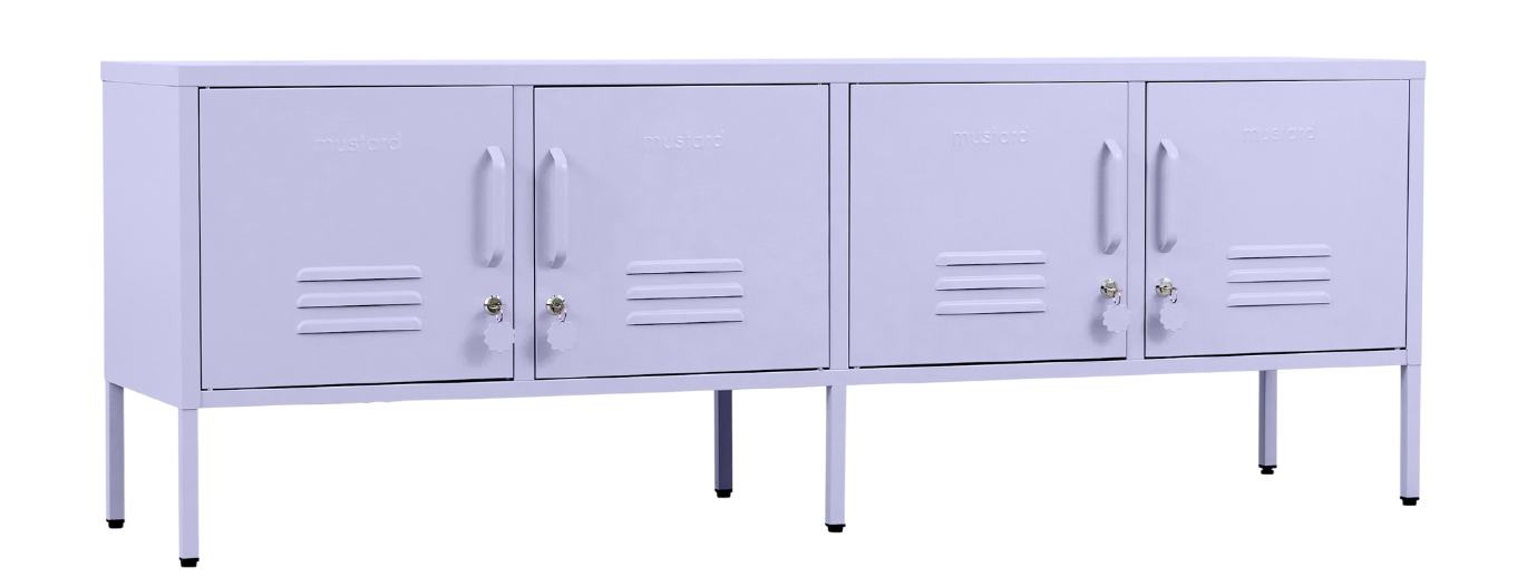 The Standard Locker in Lilac — angled