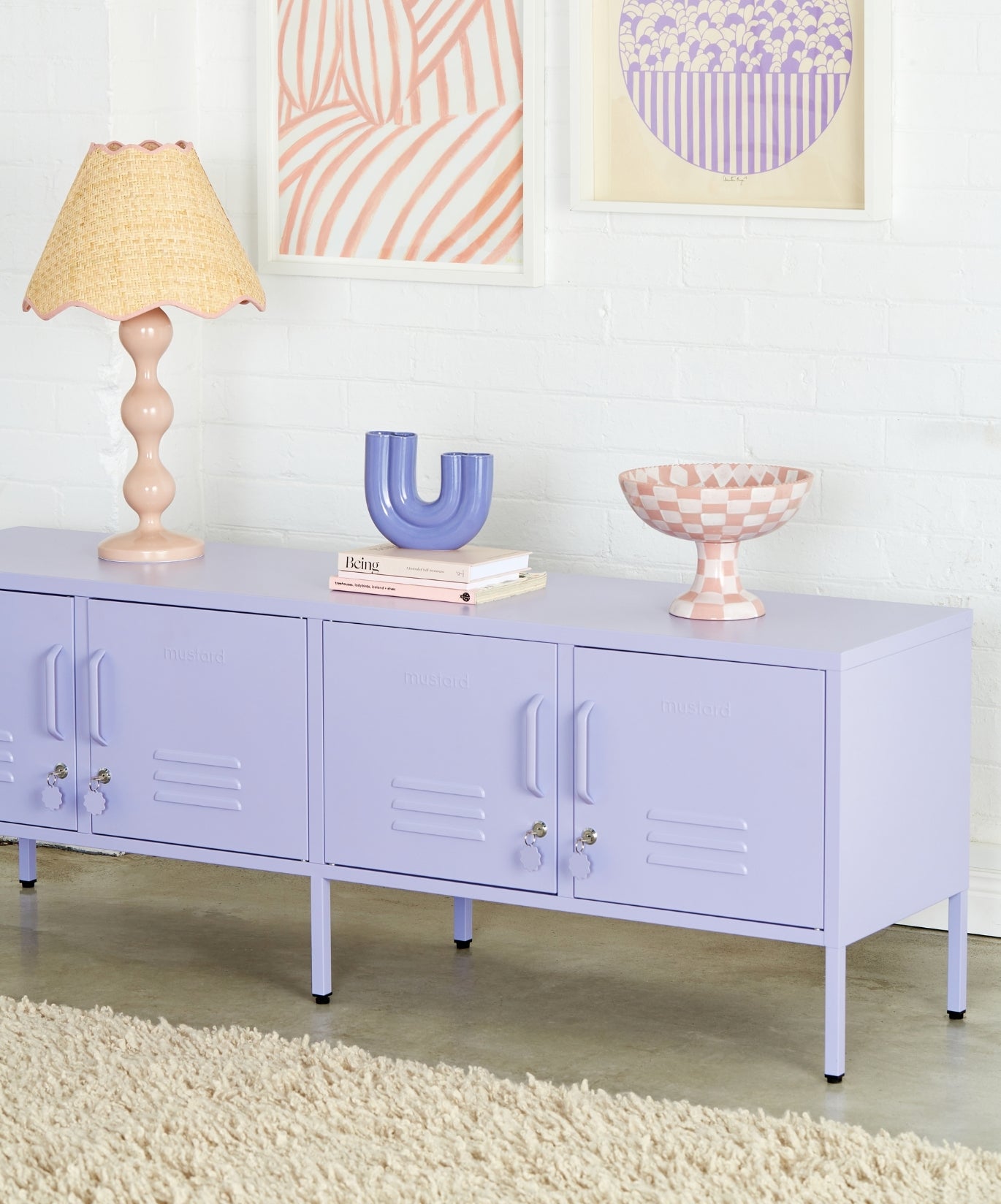 The Standard Locker in Lilac — lifestyle 5
