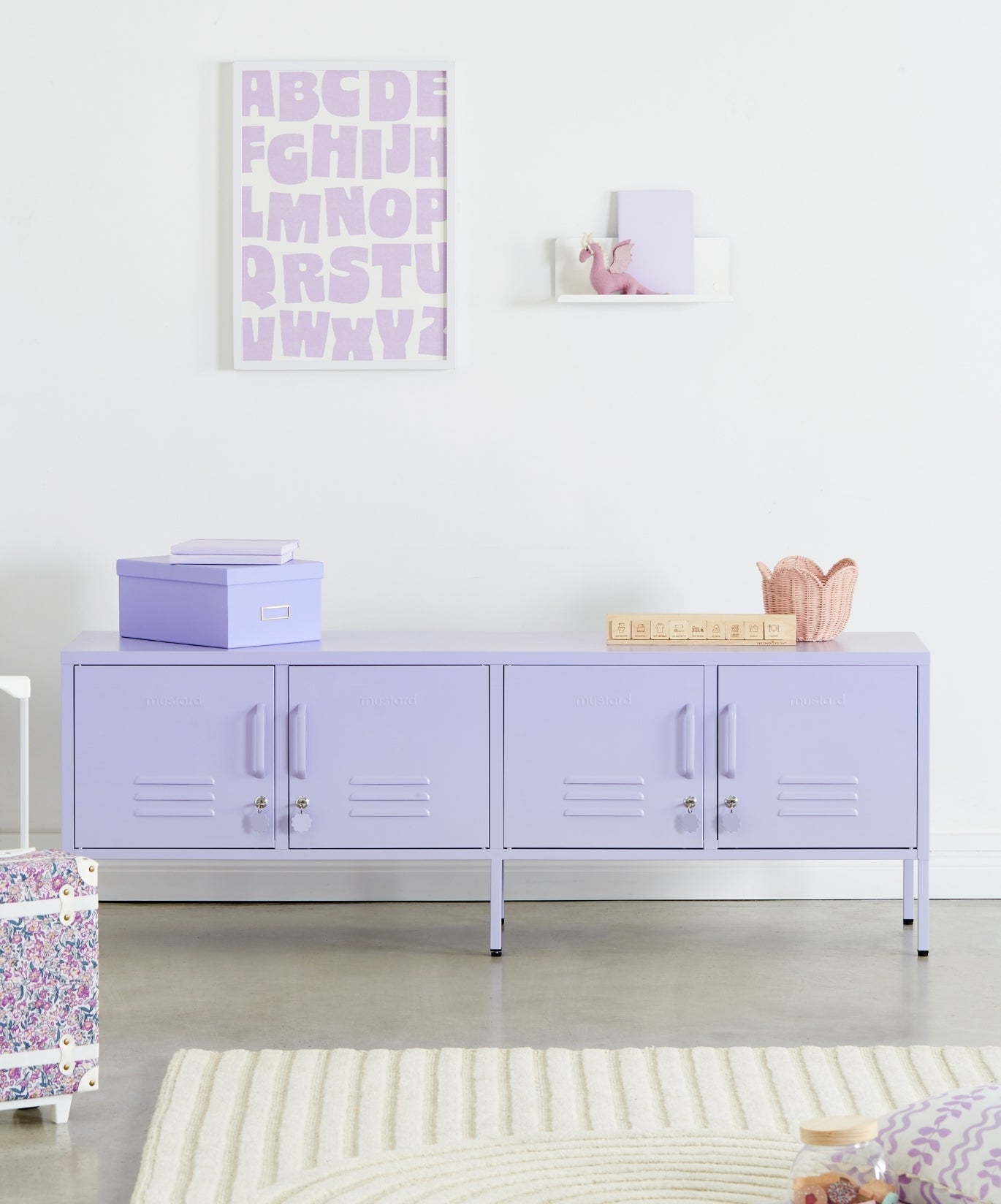 The Standard Locker in Lilac — lifestyle 6
