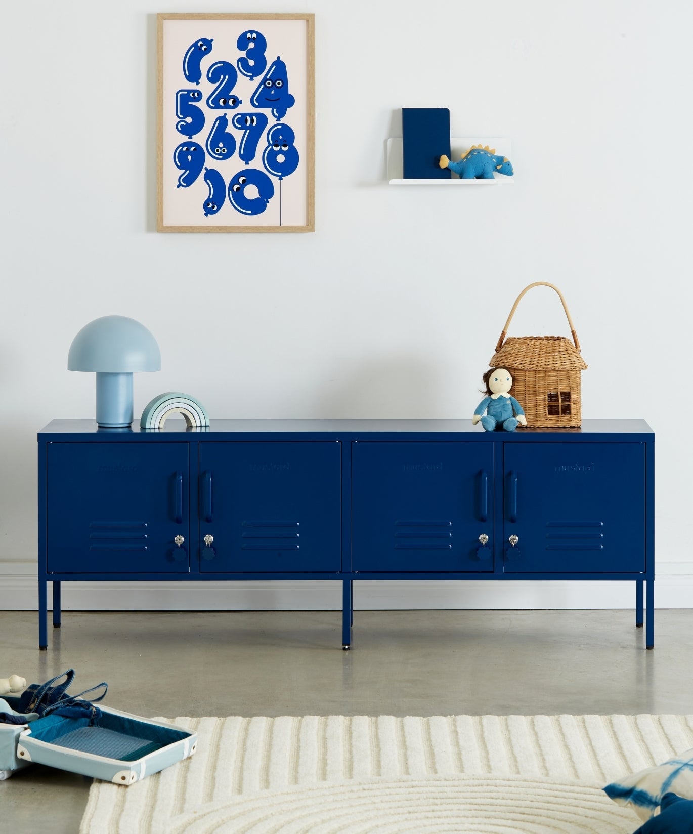 The Standard Locker in Navy — lifestyle 4