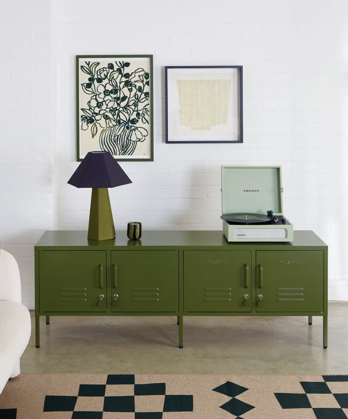 The Standard Locker in Olive — lifestyle 2