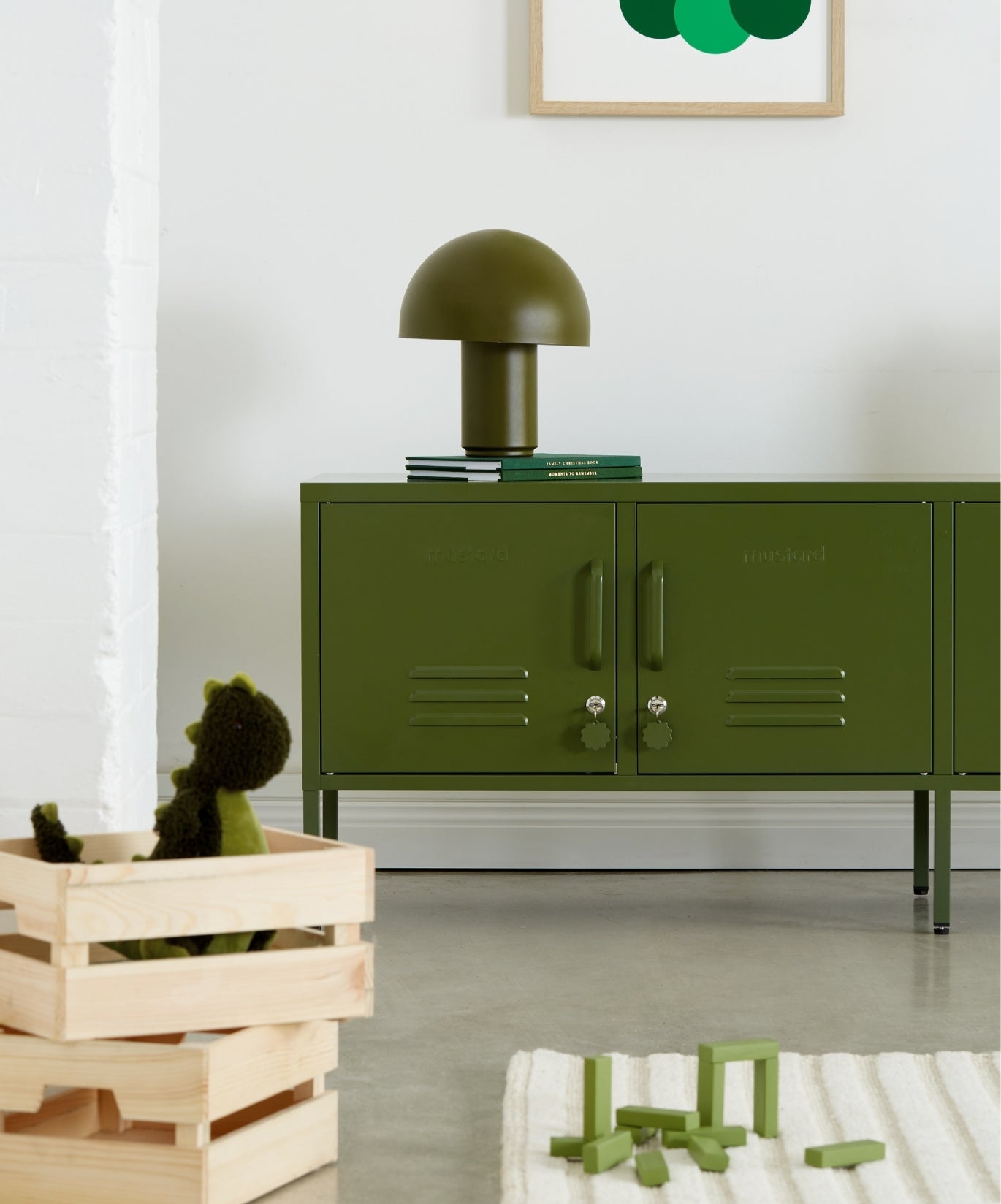 The Standard Locker in Olive — lifestyle 6
