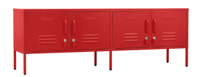 The Standard Locker in Poppy — angled